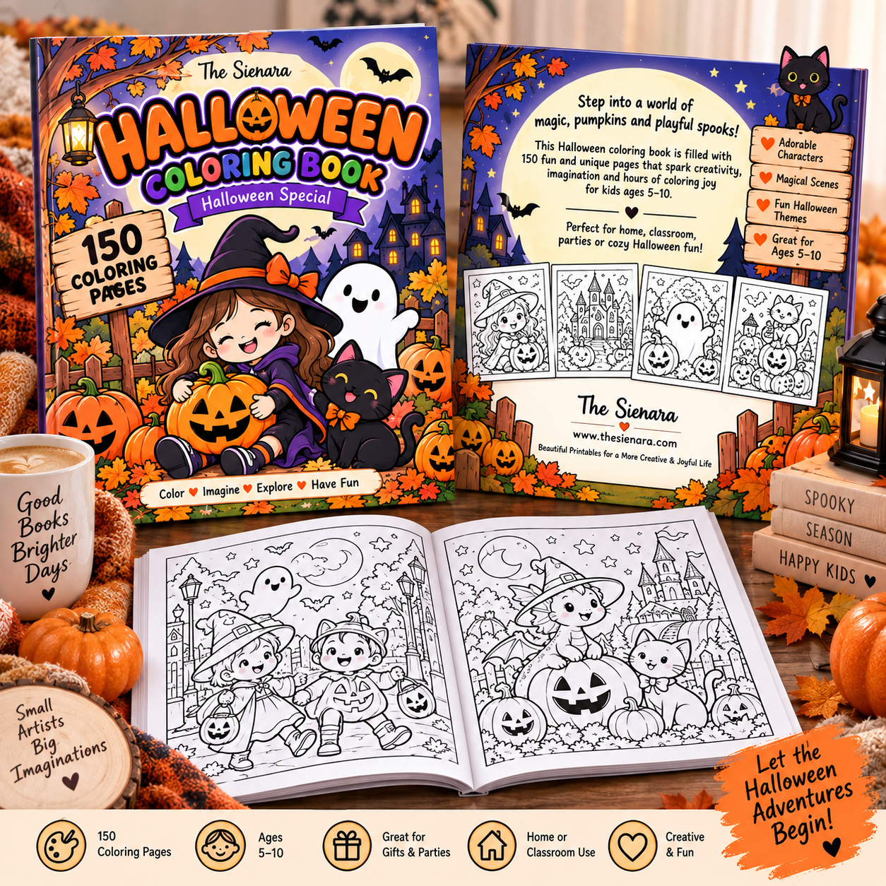 Halloween Coloring Book for Kids - Image 2